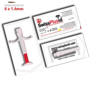 8mm SwissPlusID Mini Data Chip "Less Waste" Implanter Packs