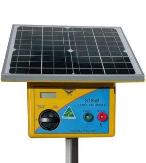 Thunderbird S185B 20km Solar Electric Fence Energiser