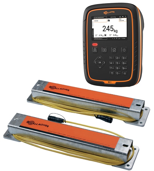 Gallagher W-1 Weigh Scale & Wired Loadbar Bundle