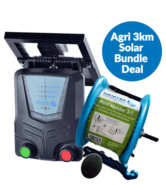 Nemtek Agri Solar 3km Energizer Bundle Deal