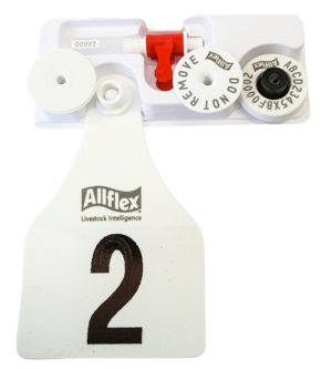 Allflex NLIS Super Maxi + Button + TSU Combo