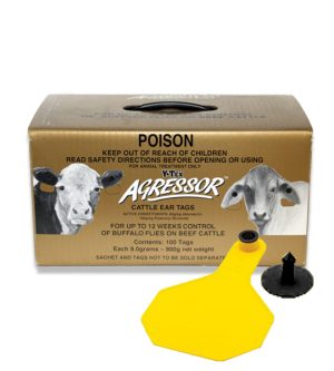 Y-Tex Agressor Insecticide Cattle Tags
