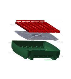 Bainbridge Eggtec Mesh Plate