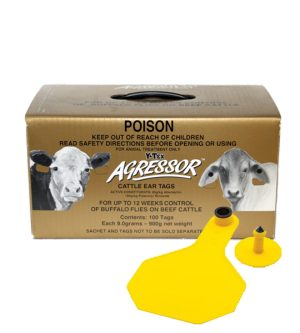 Y-Tex Agressor Insecticide Cattle Tags