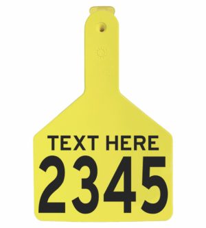 Fofia One-Piece XL Generic Cattle Tag