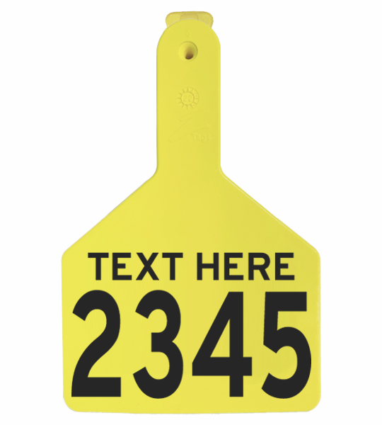 Fofia One-Piece XL Generic Cattle Tag