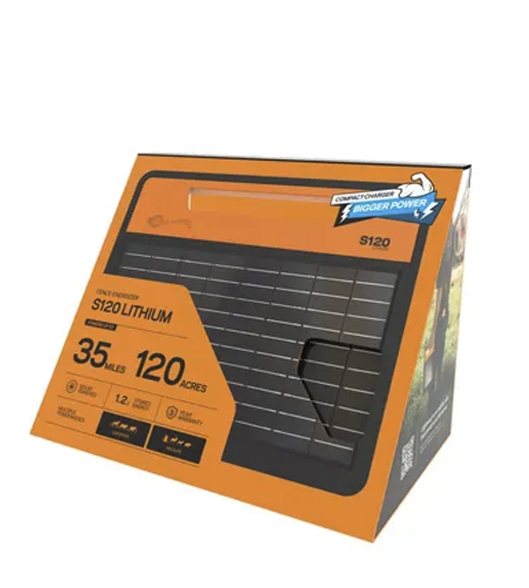 Gallagher S120 Lithium Solar Fence Energizer
