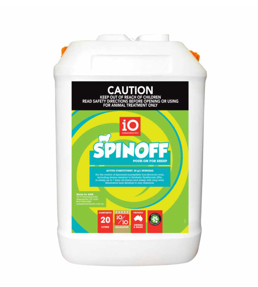 iO SpinOff Pour-On For Sheep - Image 2