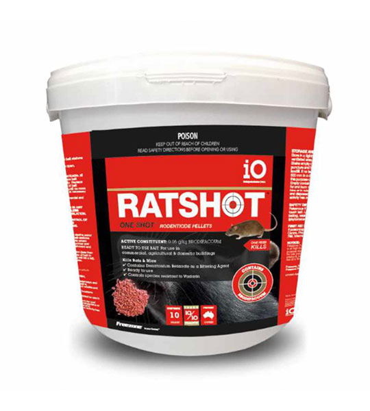 iO Ratshot One Shot Pellet RED